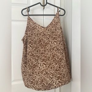 A New Day Leopard Print Camisole 2X